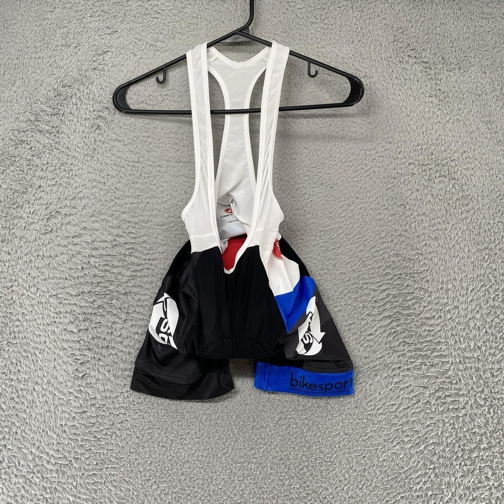 Castelli‎ Bib Shorts Mens Small Cycling Padded USA Bikesport Training